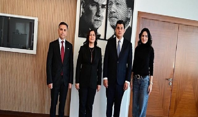 Lider Çerçioğlu’na AYSO Yönetim Kurulu Başkanı Maraş ve Gözlüklü’den Ziyaret