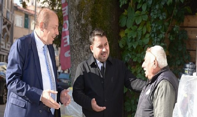 Lider Çırpanoğlu ve Kaymakam Yılmaz İlçe Esnafını Ziyaret Etti