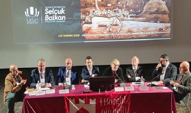Lider Selçuk Balkan, İtalya’da Urla’nın sürdürülebilir hayat modelini anlattı