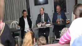 Lider Selçuk Yıldız, Nuruosmaniye Mahallesi’nde vatandaşlarla buluştu