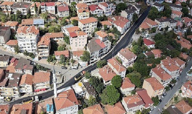 Maltepe’de asfalt seferberliği devam ediyor