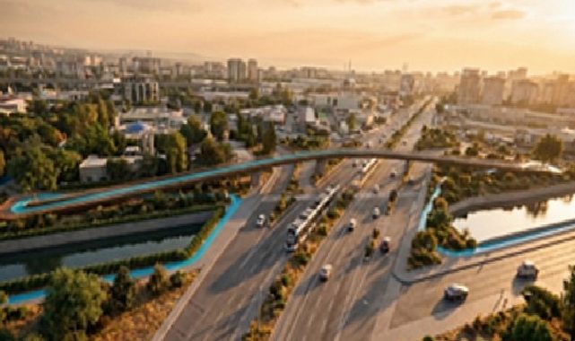 Mavişehir’de yeşil alanlar köprüyle birleşiyor
