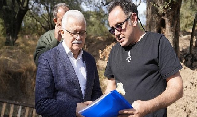 Ören’deki Antik Hafriyat Çalışmaları Yerinde İncelendi