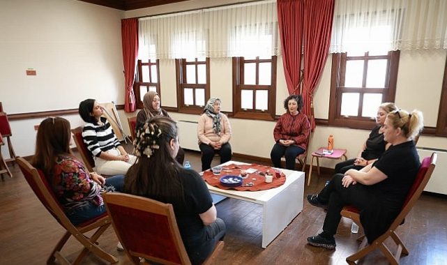 Osmangazi’de Bayanlar Paylaşarak Güzelleşti