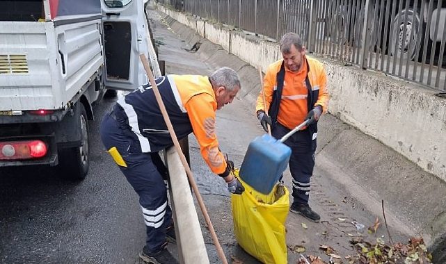 Sağanak ve Fırtınaya Karşı İBB Takımları Vazife Başında