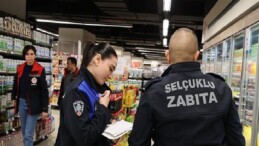 Selçuklu’da Market Kontrolleri Sürüyor