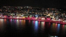 YEDAŞ, Göğüs Kanseri Farkındalığı İçin Samsun Atakum Kıyısı’nı Pembeye Bürüdü