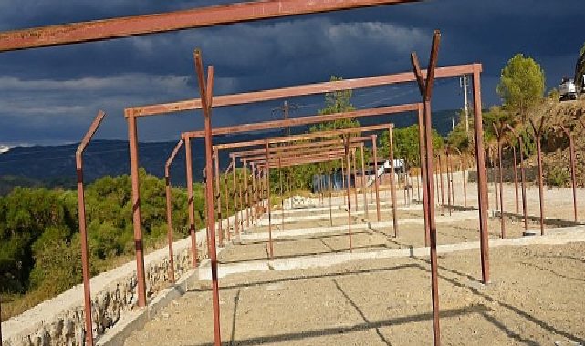 Yeni Hayvan Bakımevi, Rehabilitasyon Merkezi ve Doğal Ömür Alanı’nın inşası tüm süratiyle devam ediyor