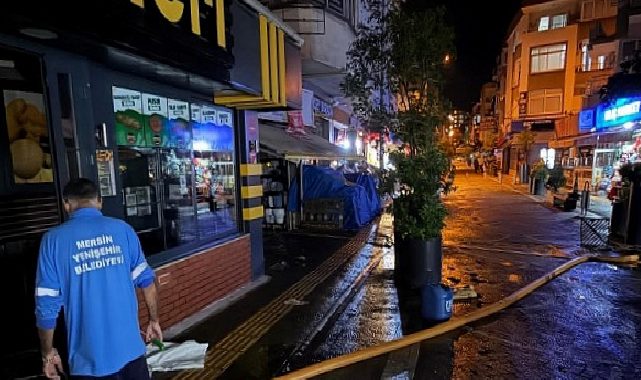 Yenişehir Belediyesi’nden su baskınlarına jet müdahale